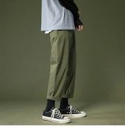 KAMI NO.5120 LOOSE STRAIGHT PANTS - STREETS OF KAMI