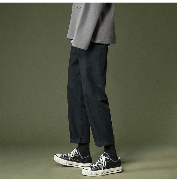 KAMI NO.5120 LOOSE STRAIGHT PANTS - STREETS OF KAMI