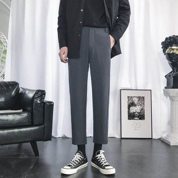 KAMI NO.5127 CROPPED TROUSERS - STREETS OF KAMI