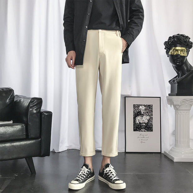 KAMI NO.5127 CROPPED TROUSERS - STREETS OF KAMI