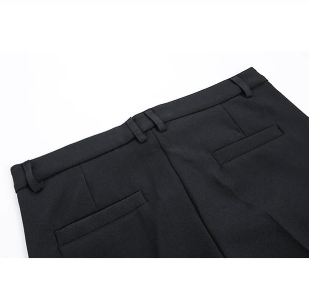 KAMI NO.5145 STRAIGHT WIDE PANTS - STREETS OF KAMI