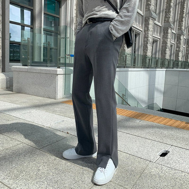 KAMI NO.5166 STRAIGHT TROUSERS - STREETS OF KAMI