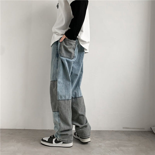 KAMI NO.5175 PATCHWORK JEANS - STREETS OF KAMI