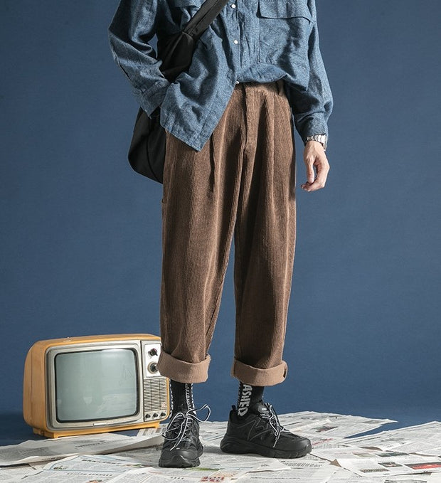 KAMI NO.5178 CORDUROY PANTS - STREETS OF KAMI