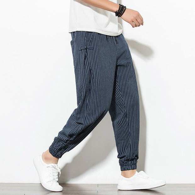 KAMI NO.5182 LINE TROUSERS - STREETS OF KAMI