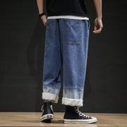 KAMI NO.5186 GRADIENT WIDE JEANS - STREETS OF KAMI