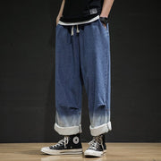 KAMI NO.5186 GRADIENT WIDE JEANS - STREETS OF KAMI