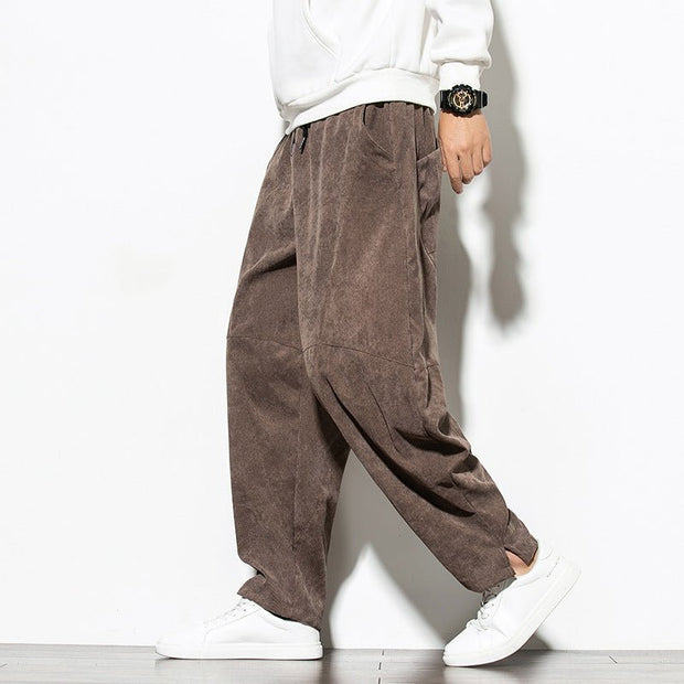 KAMI NO.5189 WIDE CORDUORY PANTS - STREETS OF KAMI