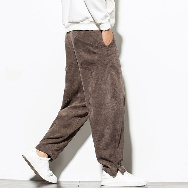 KAMI NO.5189 WIDE CORDUORY PANTS - STREETS OF KAMI