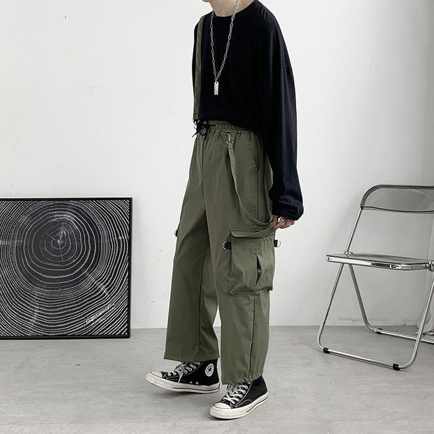 KAMI NO.5208 WIDE CARGO PANTS - STREETS OF KAMI