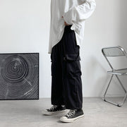 KAMI NO.5208 WIDE CARGO PANTS - STREETS OF KAMI