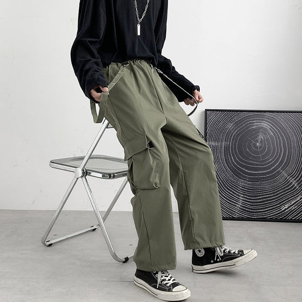 KAMI NO.5208 WIDE CARGO PANTS - STREETS OF KAMI