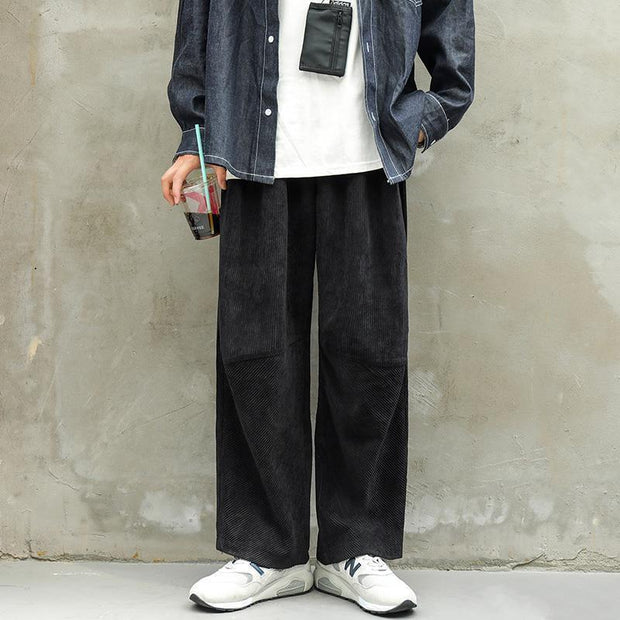 KAMI NO.5222 WIDE CORDUROY PANTS - STREETS OF KAMI