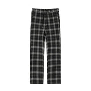 KAMI NO.5230 WIDE PLAID PANTS - STREETS OF KAMI