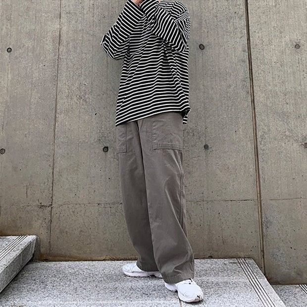 KAMI NO.5237 WIDE WORK PANTS - STREETS OF KAMI