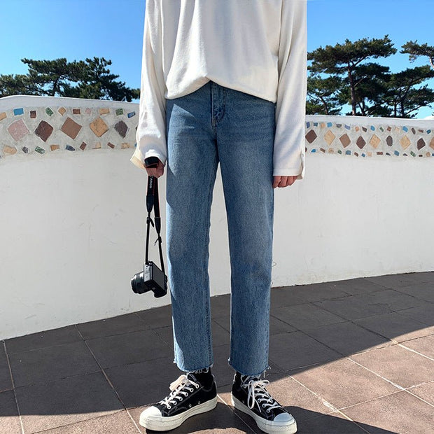 KAMI NO.5243 CROPPED JEANS - STREETS OF KAMI