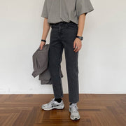 KAMI NO.5250 CROPPED STRAIGHT JEANS - STREETS OF KAMI