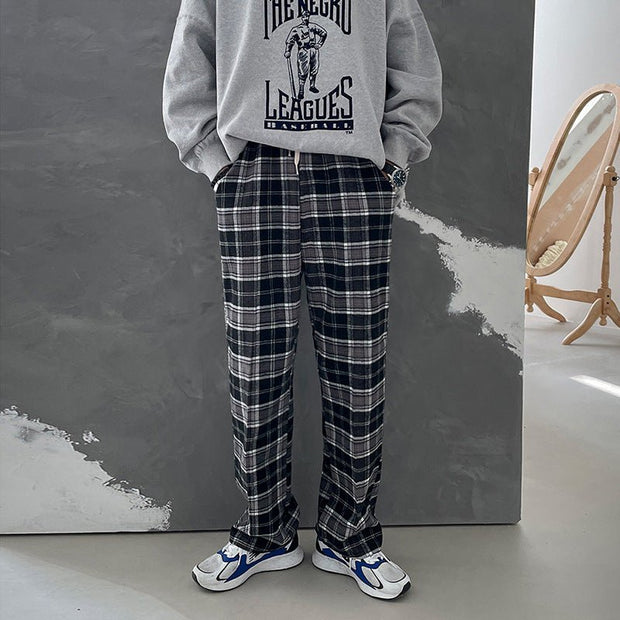 KAMI NO.5255 PLAID PANTS - STREETS OF KAMI