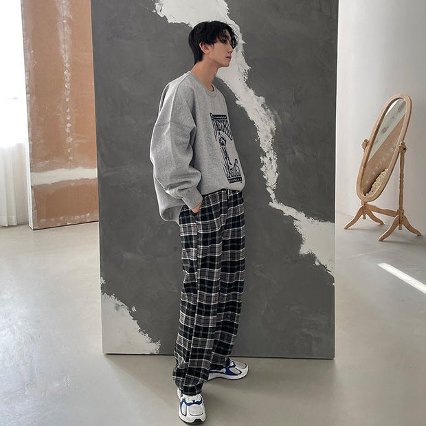 KAMI NO.5255 PLAID PANTS - STREETS OF KAMI