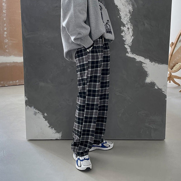 KAMI NO.5255 PLAID PANTS - STREETS OF KAMI