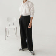 KAMI NO.5265 STRAIGHT FIT TROUSERS - STREETS OF KAMI