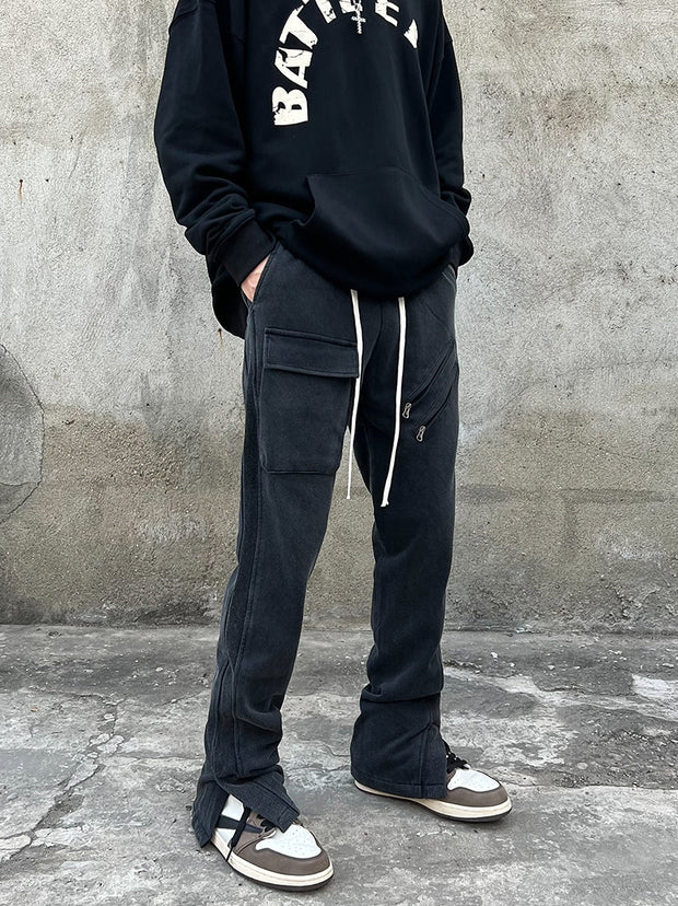 KAMI NO.5271 CARGO ZIP PANTS - STREETS OF KAMI