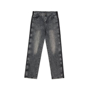 KAMI NO.5272 GREY BAGGY DENIM - STREETS OF KAMI