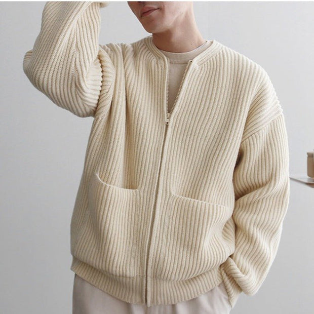 KAMI NO.7322 ROUND NECK SWEATER - STREETS OF KAMI