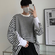 KAMI NO.7324 STRIPE SWEATER - STREETS OF KAMI