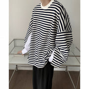 KAMI NO.7324 STRIPE SWEATER - STREETS OF KAMI