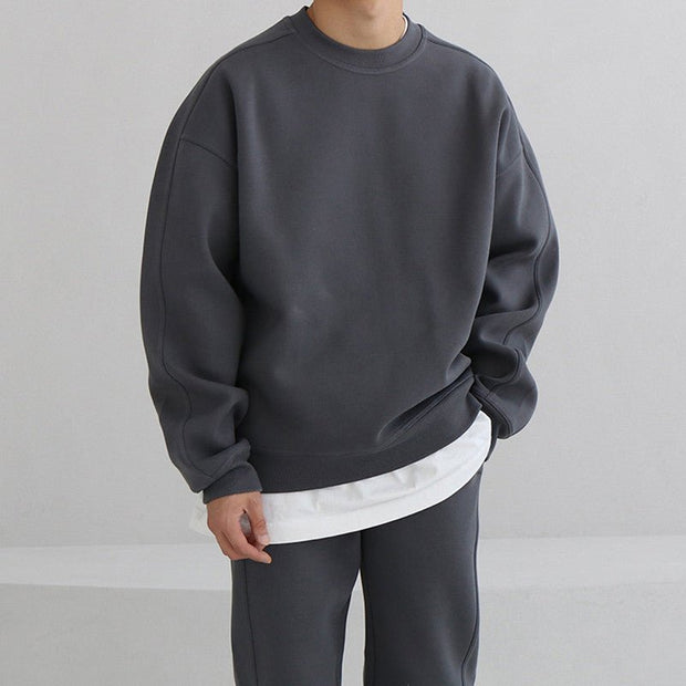 KAMI NO.7330 LOOSE SWEATER SET - STREETS OF KAMI