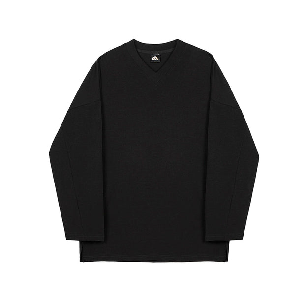 KAMI NO.7336 V-NECK SWEATER - STREETS OF KAMI