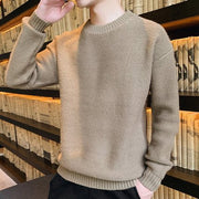 KAMI NO.7337 ROUND NECK SWEATER - STREETS OF KAMI