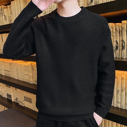 KAMI NO.7337 ROUND NECK SWEATER - STREETS OF KAMI