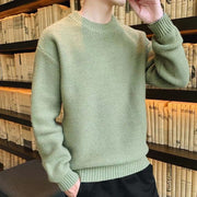 KAMI NO.7337 ROUND NECK SWEATER - STREETS OF KAMI