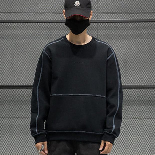 KAMI NO.7345 LINE CREWNECK - STREETS OF KAMI