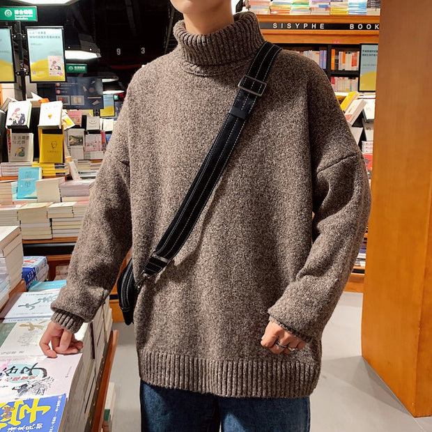 KAMI NO.7350 TURTLENECK SWEATER - STREETS OF KAMI