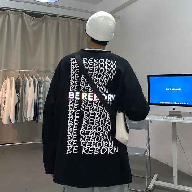 KAMI NO.7352 REFLECTIVE SWEATSHIRT - STREETS OF KAMI