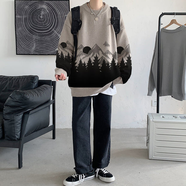 KAMI NO.7359 SUNSET SWEATER - STREETS OF KAMI