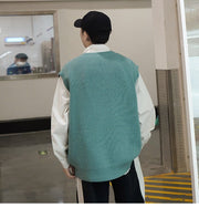 KAMI NO.7368 KNITTED VEST - STREETS OF KAMI