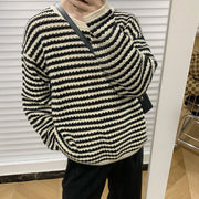 KAMI NO.7369 STRIPED SWEATER - STREETS OF KAMI