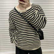 KAMI NO.7369 STRIPED SWEATER - STREETS OF KAMI