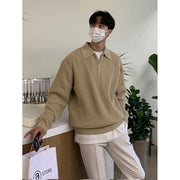 KAMI NO.7372 ZIP SWEATER - STREETS OF KAMI