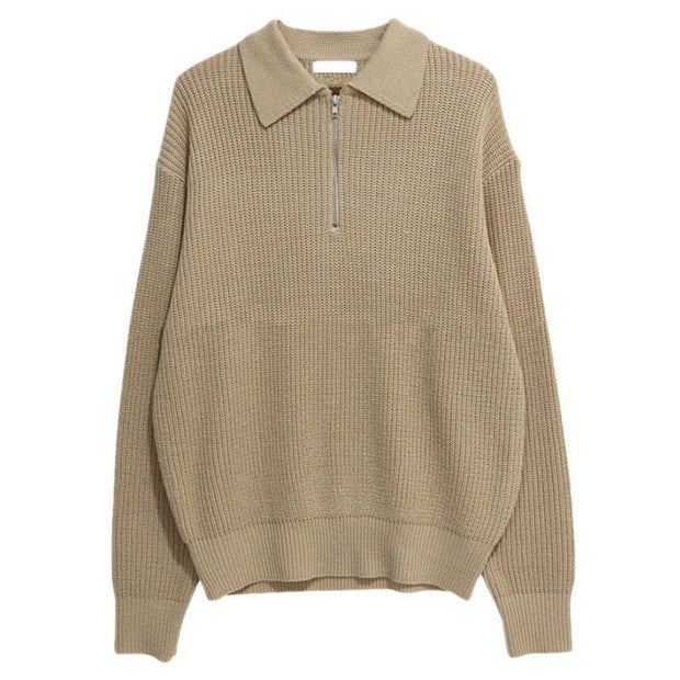 KAMI NO.7372 ZIP SWEATER - STREETS OF KAMI