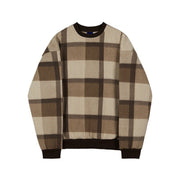 KAMI NO.7373 PLAID SWEATER - STREETS OF KAMI