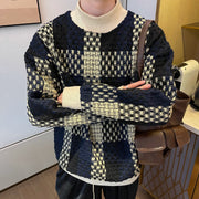 KAMI NO.7414 PATTERN SWEATER - STREETS OF KAMI