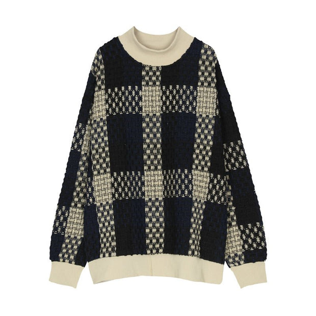 KAMI NO.7414 PATTERN SWEATER - STREETS OF KAMI