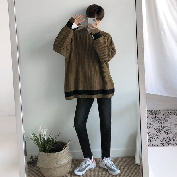 KAMI NO.7416 OVERSIZED SWEATER - STREETS OF KAMI