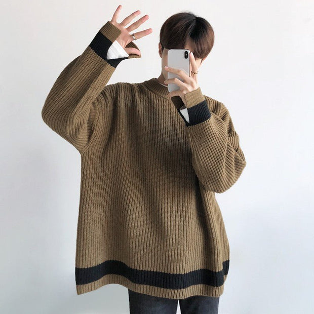 KAMI NO.7416 OVERSIZED SWEATER - STREETS OF KAMI