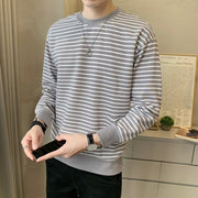 KAMI NO.7420 STRIPED SWEATER - STREETS OF KAMI